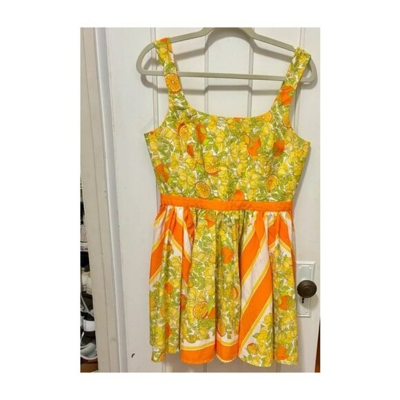 J.Crew Stefania Dress in Limone Scarf Print- Size 6- NWT - Picture 5 of 6